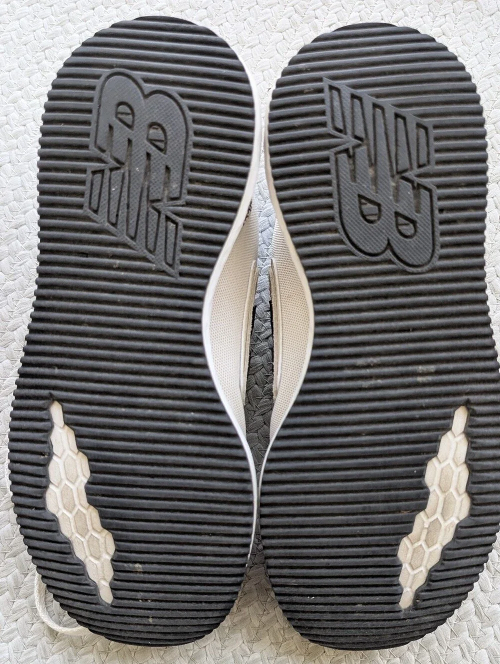 Women's New Balance X-70 Fresh Foam Sneakers Beige/Black WSX70THA, size 7.5 - Picture 2 of 6
